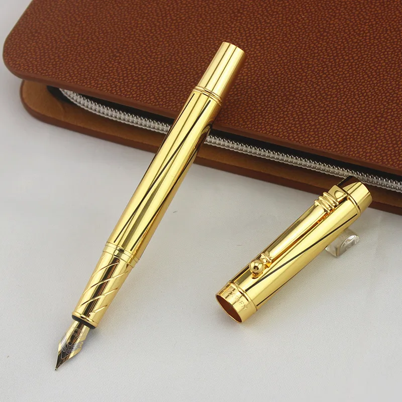 DIKAWEN advanced fountain pen 0.5mm Nib ink pen 6 colors can choose packing with metal Pen box hot selling
DIKAWEN advanced fountain pen 0.5mm Nib ink pen 6 colors can choose packing with metal Pen box hot selling