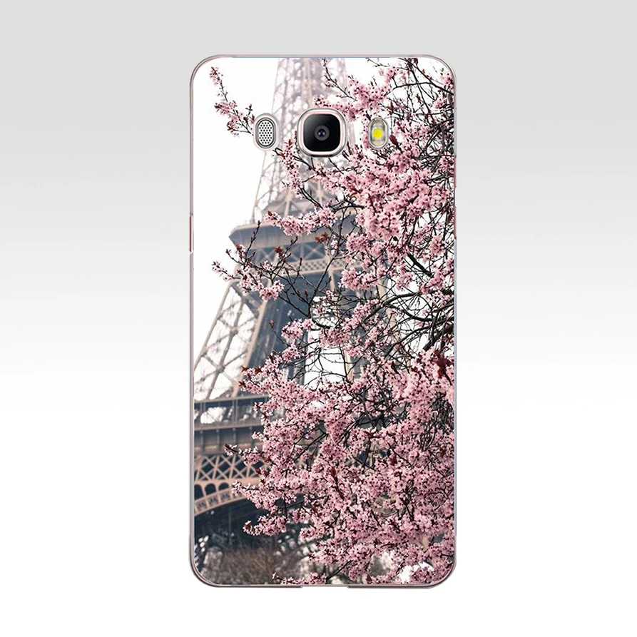 200FG Любовь Париж Эйфелева башня Мягкий Силиконовый ТПУ чехол для телефона Samsung j3 j5