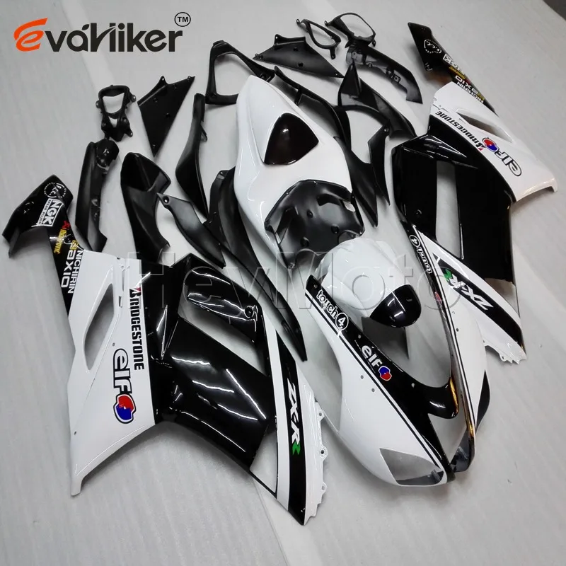Custom ABS Motorcycle cowl Fairing for ZX6R 2007 2008 black white ZX 6R 07 08 motor panels H2
Custom ABS Motorcycle cowl Fairing for ZX6R 2007 2008 black white ZX 6R 07 08 motor panels H2