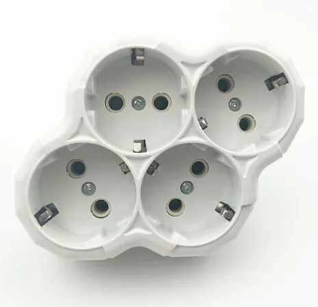 Hot 250V 16A 1 to 4 EU Plug Sockets Outlet ,AC Power Charger Wall Socket Plug Mains Strip Adapter
Hot 250V 16A 1 to 4 EU Plug Sockets Outlet ,AC Power Charger Wall Socket Plug Mains Strip Adapter