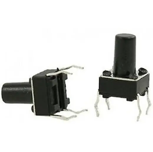 Top Copper 50pcs/lot 6x6x9MM 4PIN G94 Tactile Tact Push Button Micro Switch Direct Self-Reset DIP
Top Copper 50pcs/lot 6x6x9MM 4PIN G94 Tactile Tact Push Button Micro Switch Direct Self-Reset DIP