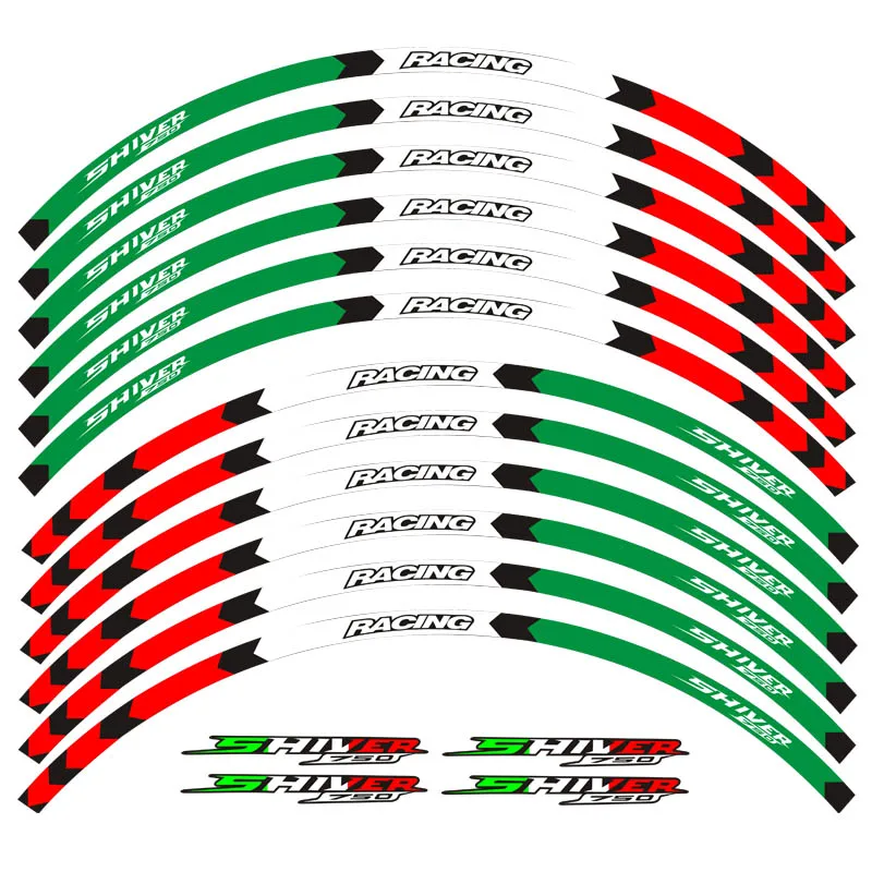 High Quality Motorcycle 17inch Wheel Decal Reflective Stickers For Aprilia SHIVER 750
High Quality Motorcycle 17inch Wheel Decal Reflective Stickers For Aprilia SHIVER 750