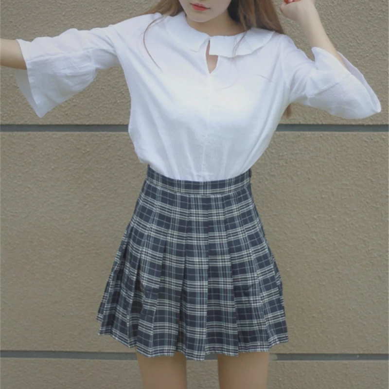2018 Summer New Fashion Women's Clothing Plus Size High Waist Loose Wild Lattice Female Pleated Skirts Casual YZH198
2018 Summer New Fashion Women's Clothing Plus Size High Waist Loose Wild Lattice Female Pleated Skirts Casual YZH198