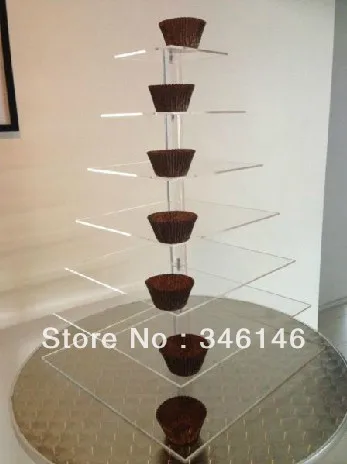 HOT!!! 7 Tier Square Clear Lucite Party Cupcake Holder Stand / Acrylic Weeding decoration Cake Display Stand
HOT!!! 7 Tier Square Clear Lucite Party Cupcake Holder Stand / Acrylic Weeding decoration Cake Display Stand