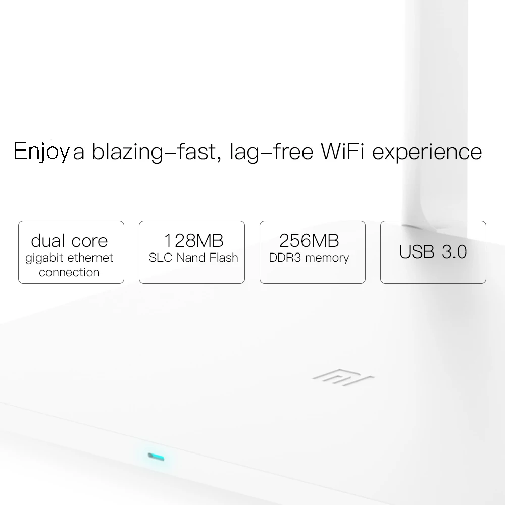 Беспроводной Wi-Fi роутер Xiaomi 3G двухдиапазонный 2 4G/5G расширитель 1167 Мбит/с USB 3 0 256 Мб