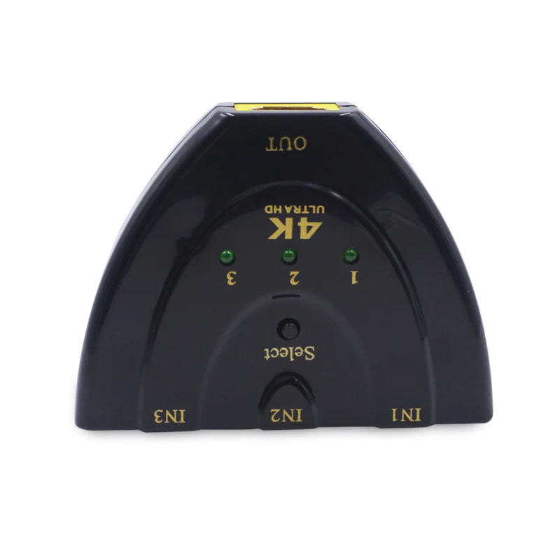 Ssriver 4 К x 2 3D Mini 3 Порты и разъёмы HDMI коммутатора 1.4b в 1 из Switcher сплиттер для ПК PS3 |