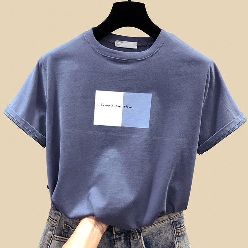 Zuolunouba Simple Harajuku Cotton T-shirt Women Short Sleeve Student Half Sleeve T-shirt Summer Loose Preppy Style Tees Tops
Zuolunouba Simple Harajuku Cotton T-shirt Women Short Sleeve Student Half Sleeve T-shirt Summer Loose Preppy Style Tees Tops