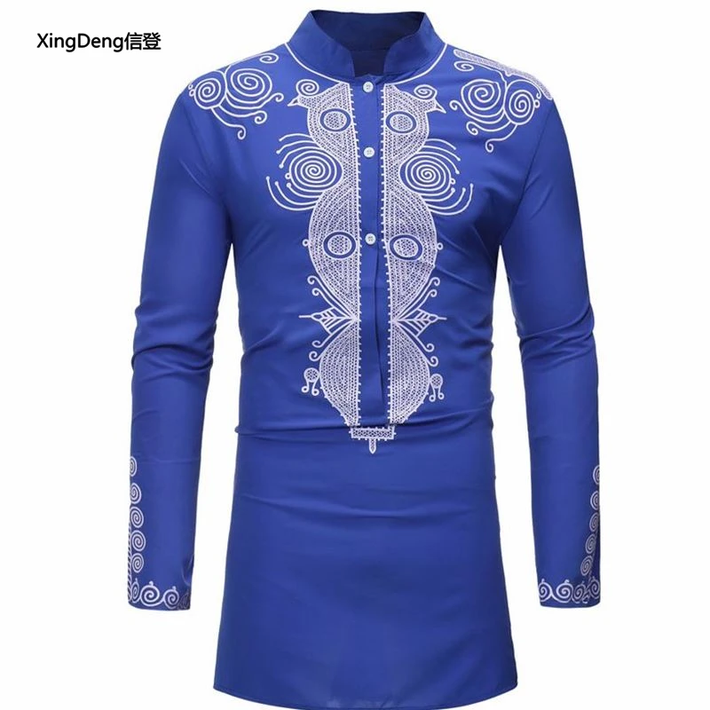 XingDeng African printed shirt for men Ethnic male Long Sleeve fashion loose Shirts Quick sale ethnic style top Clothing
XingDeng African printed shirt for men Ethnic male Long Sleeve fashion loose Shirts Quick sale ethnic style top Clothing