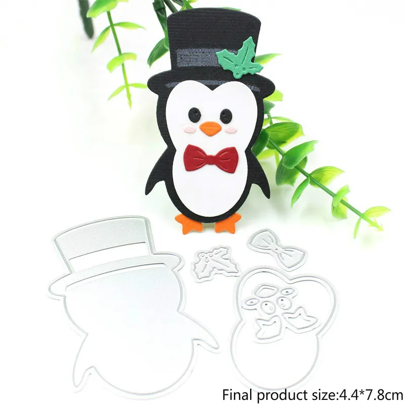 Cute Penguin Metal Cutting Dies Stencil for DIY Scrapbooking Album Embossing Paper Cards Deco Crafts Die Cuts
Cute Penguin Metal Cutting Dies Stencil for DIY Scrapbooking Album Embossing Paper Cards Deco Crafts Die Cuts