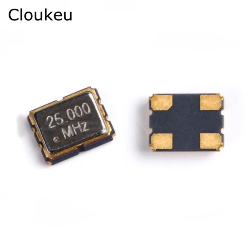 3225 25,000 MHz L 3,3 V SMT активные керамические часы осцилляторы резонатор (3,2*2,5)
3225 25,000 MHz L 3,3 V SMT активные керамические часы осцилляторы резонатор (3,2*2,5)