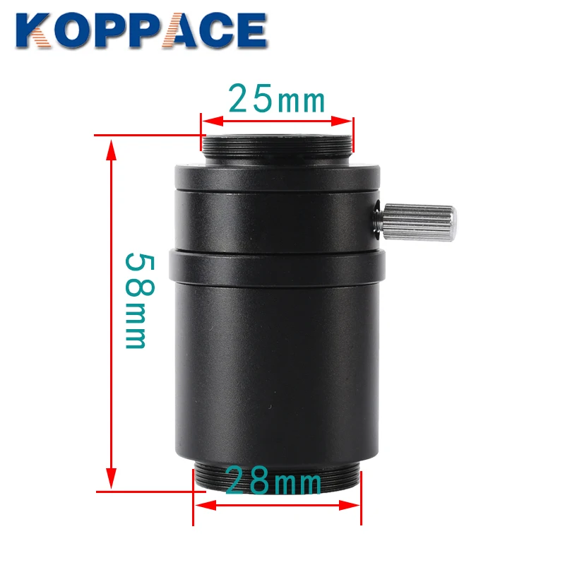KOPPACE 1X CTV Trinocular Stereo Microscope C-mount Interface 25mm Camera Interface Microscope Camera Adapters
KOPPACE 1X CTV Trinocular Stereo Microscope C-mount Interface 25mm Camera Interface Microscope Camera Adapters