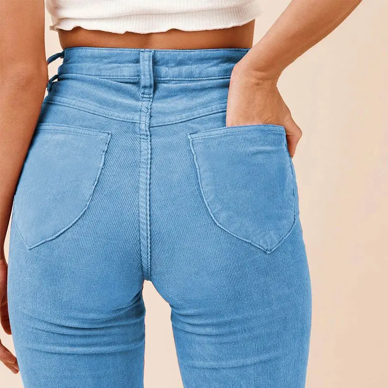 Vintage Corduroy Flare Pants Women High Waist 2019 Autumn Winter Fashion Casual Female Trousers High Streetwear Pantalon Femme
Vintage Corduroy Flare Pants Women High Waist 2019 Autumn Winter Fashion Casual Female Trousers High Streetwear Pantalon Femme