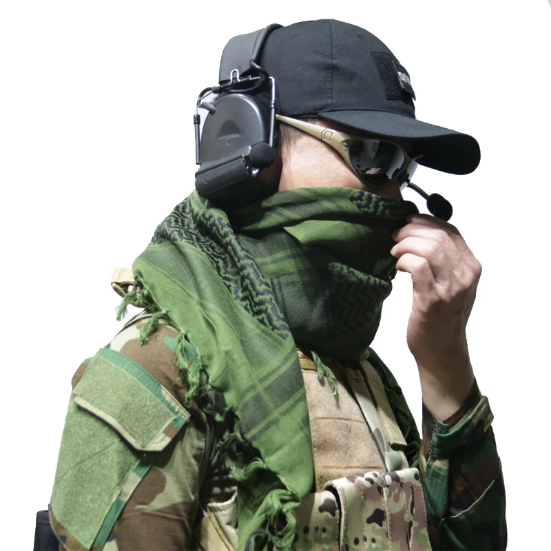 TAK YIYING Hunting Army Military Tactical Keffiyeh Shemagh Desert Arab Scarf Shawl Neck Cover Head Wrap Hiking Airsoft Shooting
TAK YIYING Hunting Army Military Tactical Keffiyeh Shemagh Desert Arab Scarf Shawl Neck Cover Head Wrap Hiking Airsoft Shooting