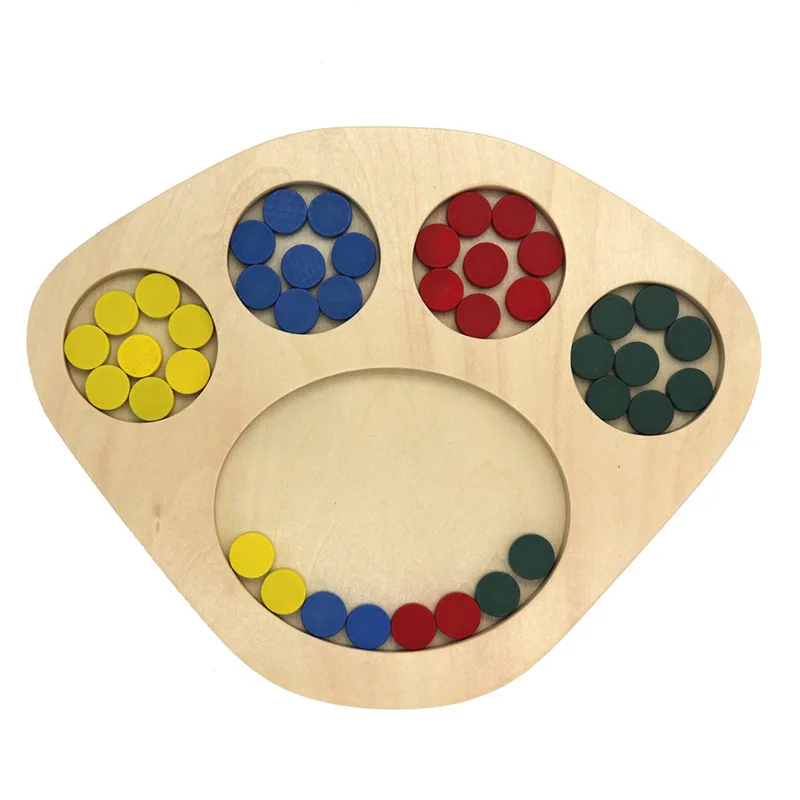 Montessori Educational toy Color sorting tray Color Matching Toy bizybord developing Color perception toy for childeren
Montessori Educational toy Color sorting tray Color Matching Toy bizybord developing Color perception toy for childeren