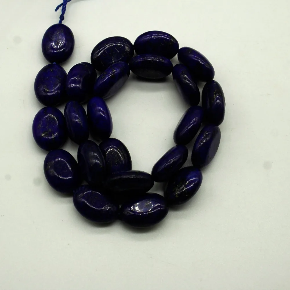 Natural Flat Oval Blue Lapis Lazuli Stone Beads For Jewelry Making Dyed Color 8X12mm 15inches DIY Jewellery
Natural Flat Oval Blue Lapis Lazuli Stone Beads For Jewelry Making Dyed Color 8X12mm 15inches DIY Jewellery