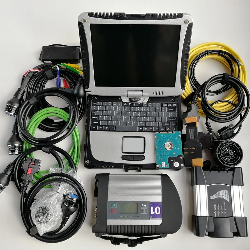 Super MB Star C4 Latest and Icom Next for Software in 1TB SSD on Used Laptop CF-19 Ready to use for Auto Diagnosis Tools
Super MB Star C4 Latest and Icom Next for Software in 1TB SSD on Used Laptop CF-19 Ready to use for Auto Diagnosis Tools