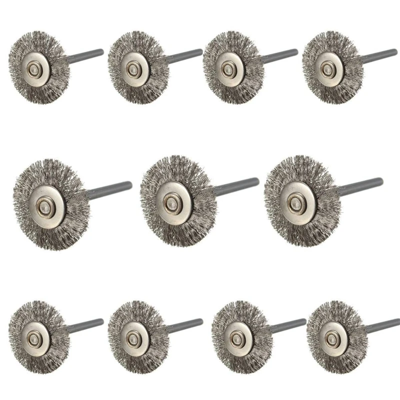 Stainless Steel Wire Wheel Brush Dremel Rotary Tool For Mini Drill Dremel Polishing Dremel Accessories
Stainless Steel Wire Wheel Brush Dremel Rotary Tool For Mini Drill Dremel Polishing Dremel Accessories