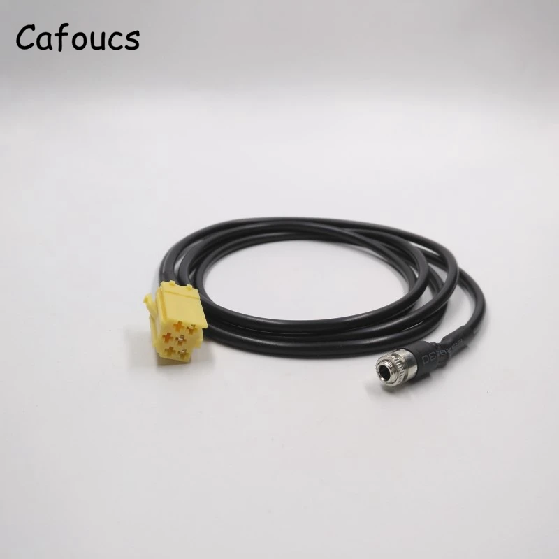 Cafoucs автомобильный Aux Входной адаптер 3 5 мм Кабельная линия для Peugeot 206 207 307 308 Citroen