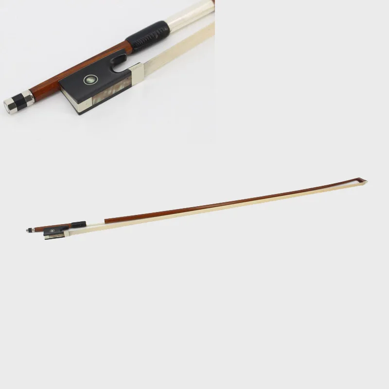4/4 Violin Bow Straight Greenheart Violin Bow Fisheye Inlayed Ebony Frog High-class Full Size Fiddle parts Violin Accessories
4/4 Violin Bow Straight Greenheart Violin Bow Fisheye Inlayed Ebony Frog High-class Full Size Fiddle parts Violin Accessories
