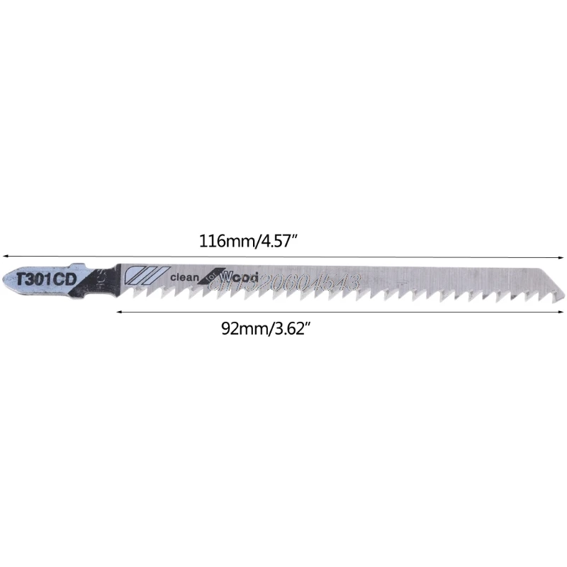 5 Pcs T301CD HCS 116mm T-Shank Jig Saw Blades Clean For Wood Fast Cutting R25 Whosale&DropShip 
5 Pcs T301CD HCS 116mm T-Shank Jig Saw Blades Clean For Wood Fast Cutting R25 Whosale&DropShip