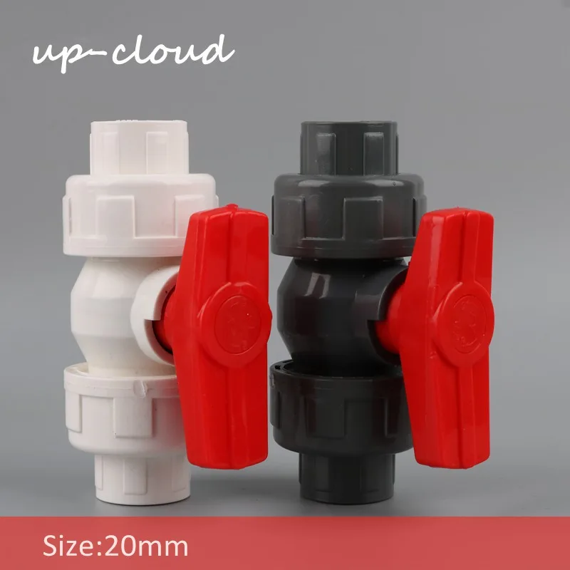 1pc 20mm to 20mm PVC ball valve union joint slip shut valve 1/2" PVC pipe fittings plumbing adapter accessory water pipe union
1pc 20mm to 20mm PVC ball valve union joint slip shut valve 1/2" PVC pipe fittings plumbing adapter accessory water pipe union