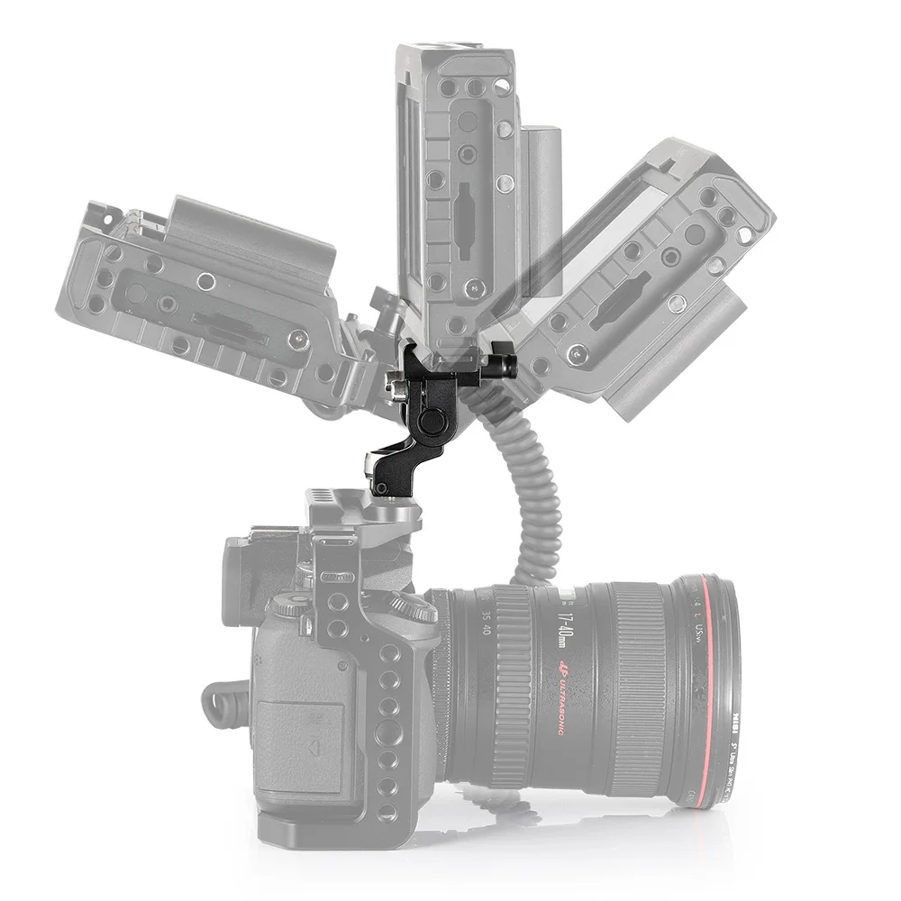SmallRig Screen Monitor Mount with Nato Clamp and Arri Locating Pins For 5"or 7" Monitor Cage EVF Mount - 2256
SmallRig Screen Monitor Mount with Nato Clamp and Arri Locating Pins For 5"or 7" Monitor Cage EVF Mount - 2256