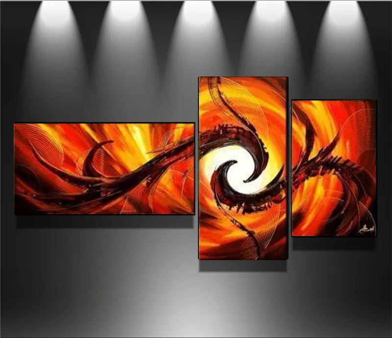 100% Hand-painted Modern Wall Art Abstract Oil Painting On the Canvas Picture 3 pcs/set Home Room Decoration no Framework
100% Hand-painted Modern Wall Art Abstract Oil Painting On the Canvas Picture 3 pcs/set Home Room Decoration no Framework