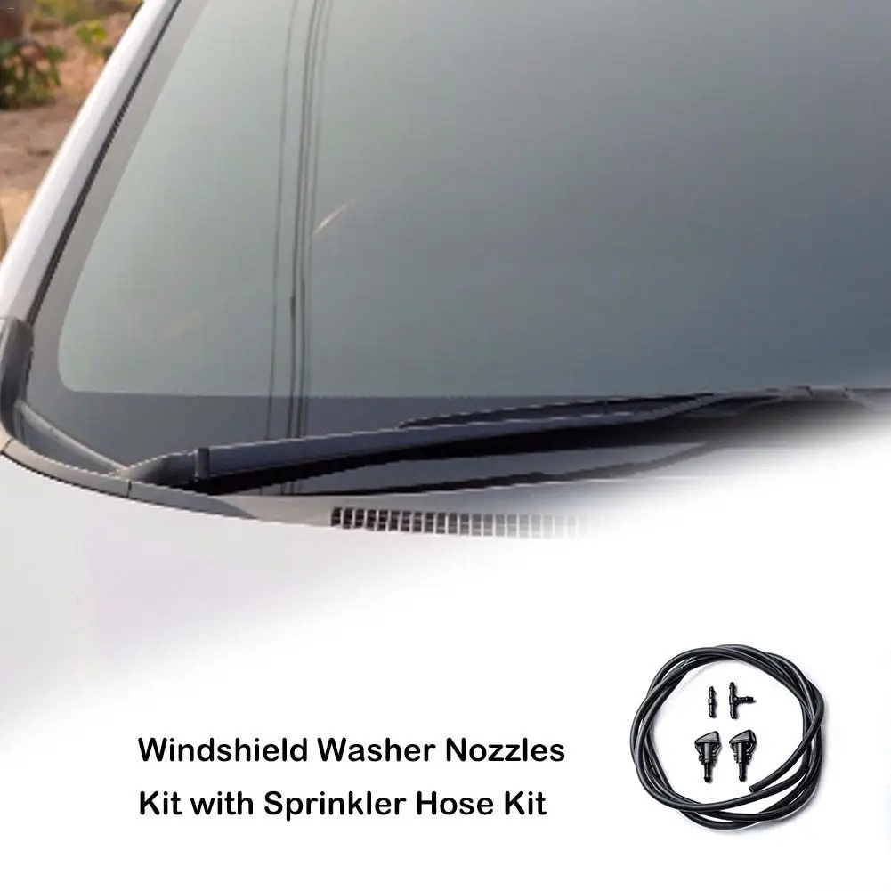 Windshield Washer Nozzle with Rubber Gasket Windshield Washer Nozzles Kit with Sprinkler Hose Kit
Windshield Washer Nozzle with Rubber Gasket Windshield Washer Nozzles Kit with Sprinkler Hose Kit