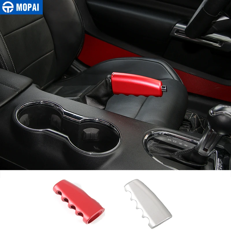 MOPAI Aluminum Car Interior Gear Shift Knob Hand Brake Level Decoration Cover Accessories For Ford Mustang 2015 Up Car Styling
MOPAI Aluminum Car Interior Gear Shift Knob Hand Brake Level Decoration Cover Accessories For Ford Mustang 2015 Up Car Styling