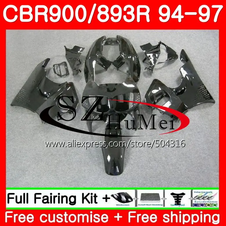 Body For HONDA CBR 893RR CBR900RR CBR893RR 94 95 96 97 115SH17 CBR 893 CBR900 CBR893 RR 1994 1995 1996 1997 Fairing Gloss black
Body For HONDA CBR 893RR CBR900RR CBR893RR 94 95 96 97 115SH17 CBR 893 CBR900 CBR893 RR 1994 1995 1996 1997 Fairing Gloss black