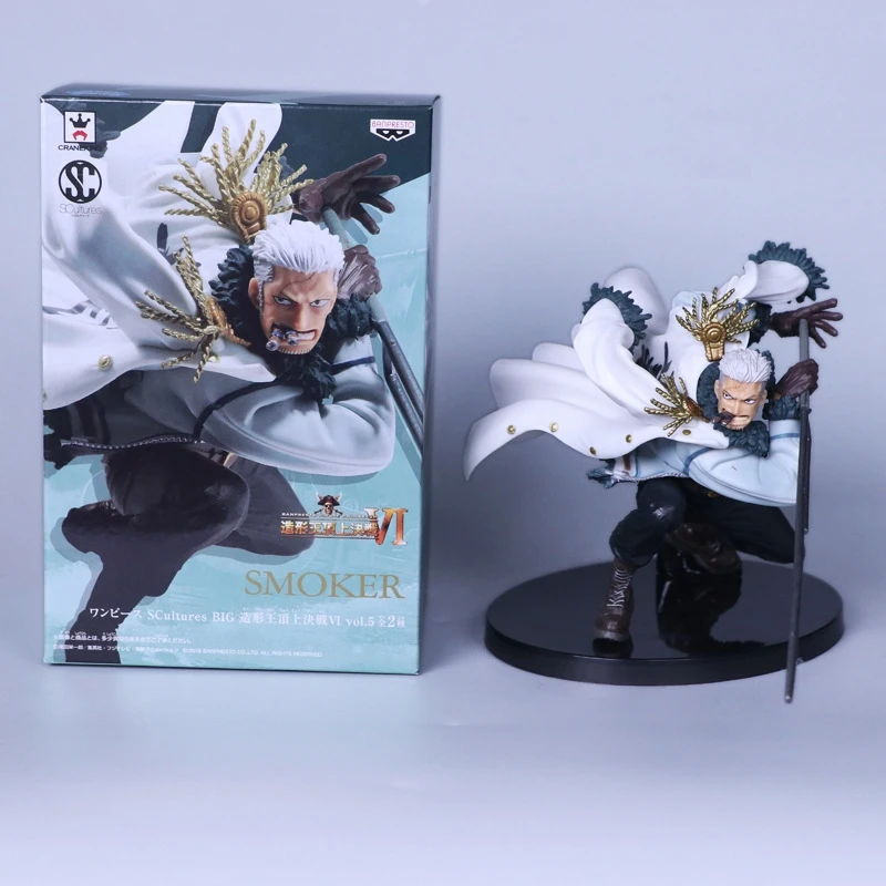 New anime Smoker 13cm pvc action figure one piece Luffy figure collection gift kids doll model toys juguetes brinquedos hou sale
New anime Smoker 13cm pvc action figure one piece Luffy figure collection gift kids doll model toys juguetes brinquedos hou sale