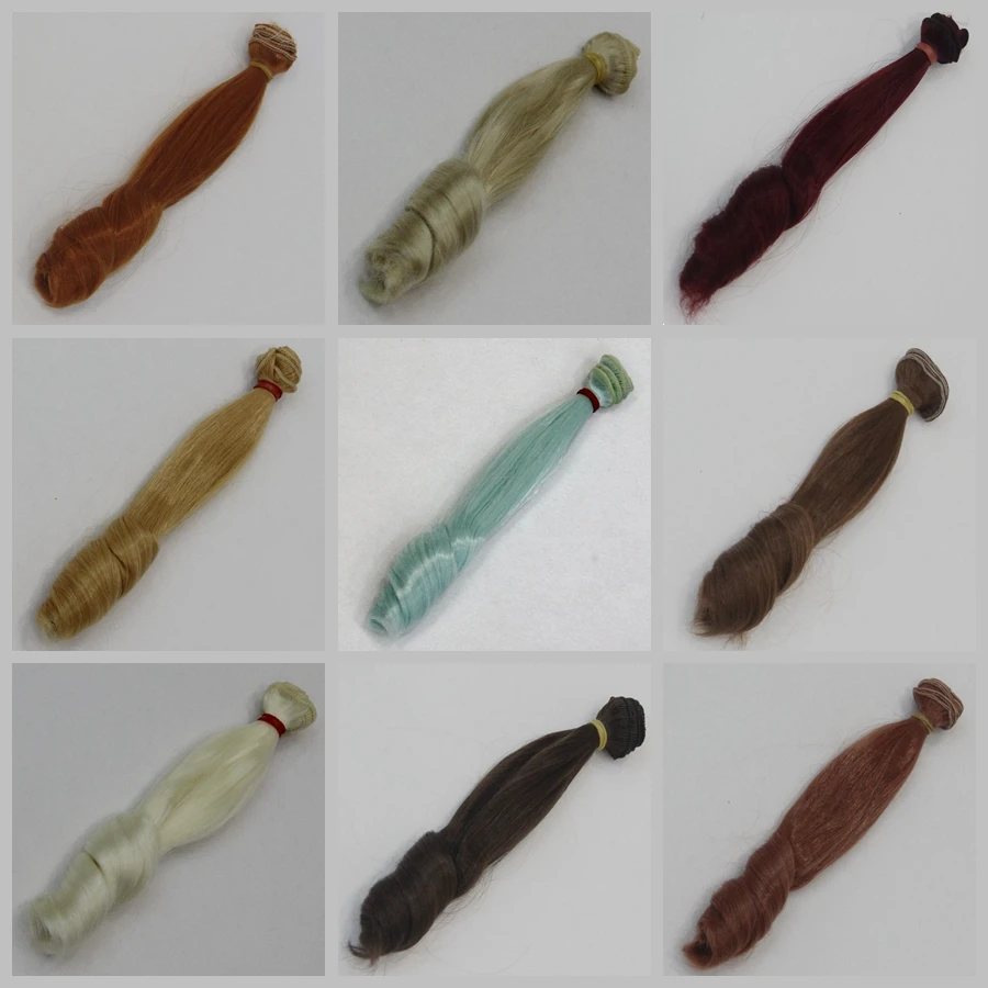 20*100cm DIY Mini Tresses Doll Wig High-Temperature Material Roman Curly Hair Wig For BJD High-Temperature Doll Accessories
20*100cm DIY Mini Tresses Doll Wig High-Temperature Material Roman Curly Hair Wig For BJD High-Temperature Doll Accessories