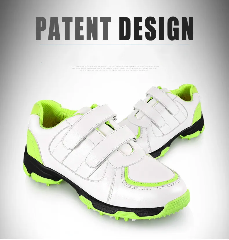 PGM Golf Shoes Golf Children's Waterproof Shoes 3D Breathable Slots Antiskid Patent Shoes
PGM Golf Shoes Golf Children's Waterproof Shoes 3D Breathable Slots Antiskid Patent Shoes