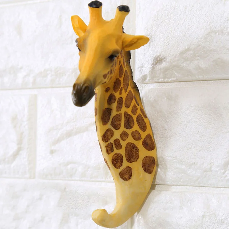 European Modern Resin Animal Head Crafts Horse Elephant Giraffe Head Wall Hanging 3D Resin Wall stickers Wall Decoration
European Modern Resin Animal Head Crafts Horse Elephant Giraffe Head Wall Hanging 3D Resin Wall stickers Wall Decoration