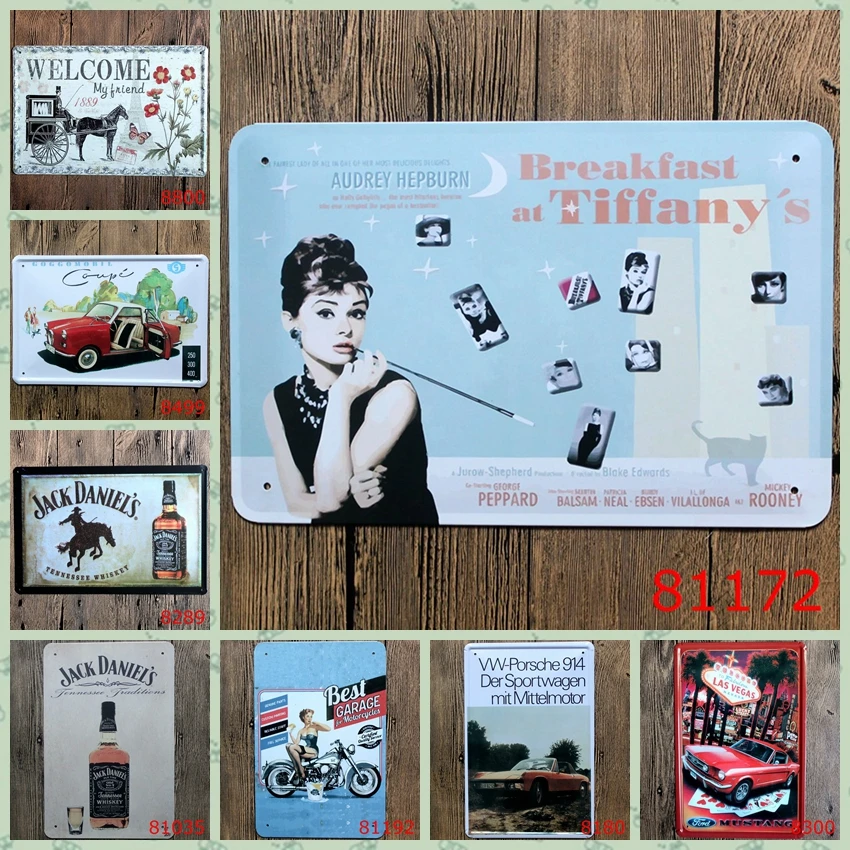 New 2017 Metal TIN SIGNS Whisky car movies Retro Poster Vintage iron metal painting for Home Bar Cafe Pub wall Decor 20x30 cm
New 2017 Metal TIN SIGNS Whisky car movies Retro Poster Vintage iron metal painting for Home Bar Cafe Pub wall Decor 20x30 cm