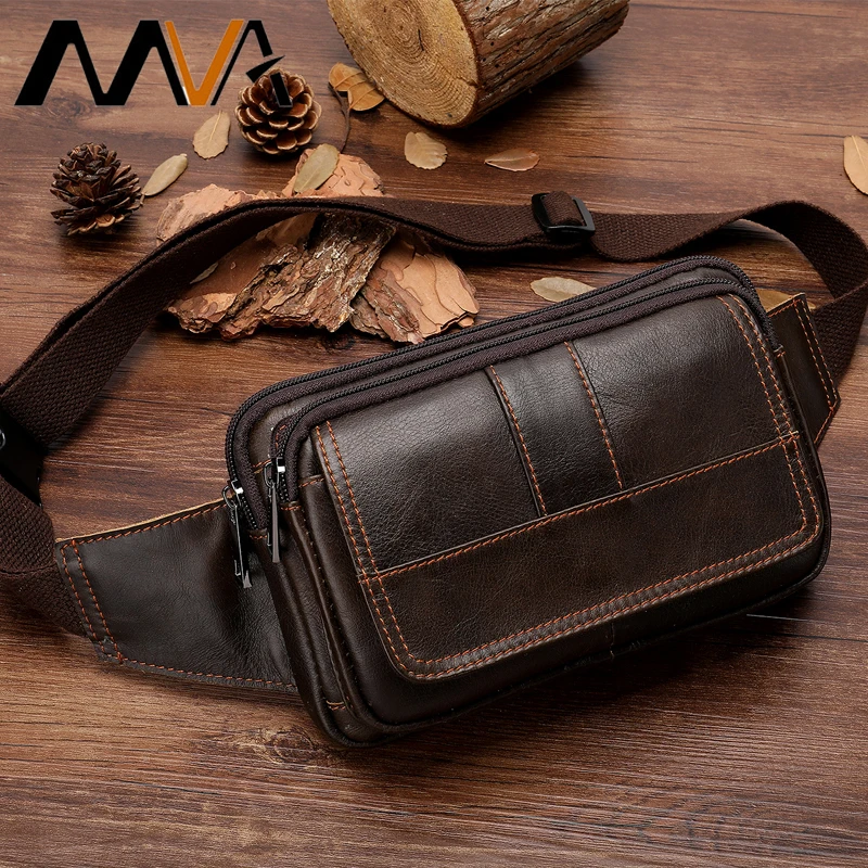 MVA Men's Waist Bag Leather Male Fanny Pack Men's Belt Bag for Man Belt Pouch Phone Hip Bum Bags Belts Travel Waist Packs 8966
MVA Men's Waist Bag Leather Male Fanny Pack Men's Belt Bag for Man Belt Pouch Phone Hip Bum Bags Belts Travel Waist Packs 8966
