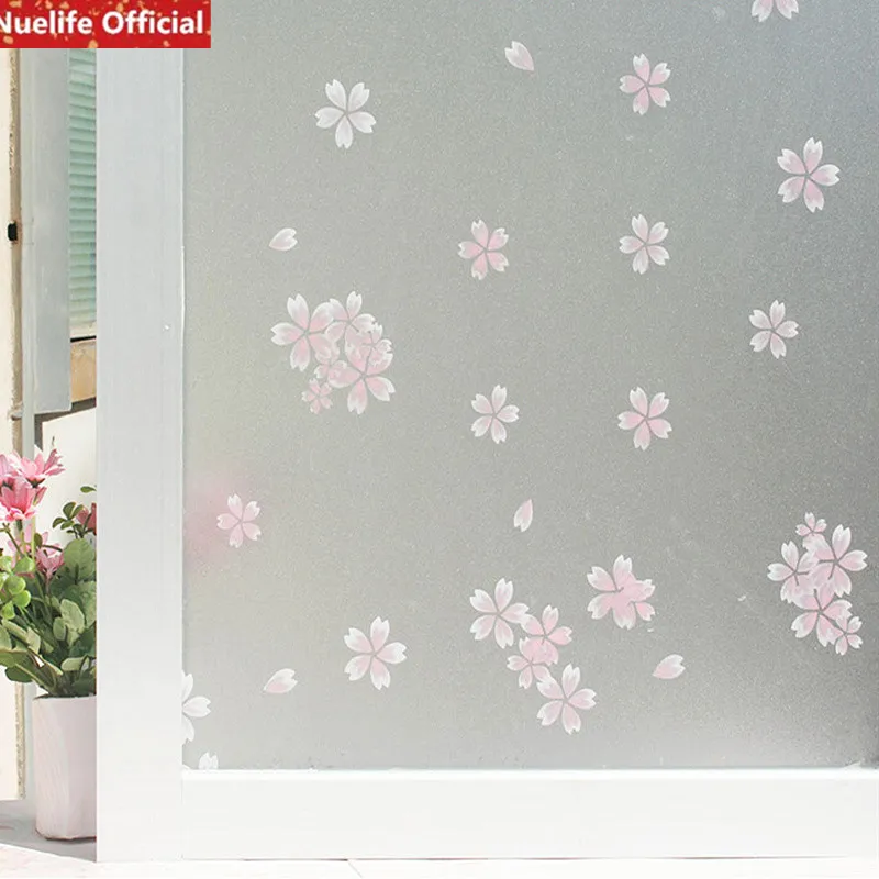 Pink petal pattern without glue electrostatic frosted glass film window kids room living room bedroom bathroom sunscreen paper
Pink petal pattern without glue electrostatic frosted glass film window kids room living room bedroom bathroom sunscreen paper