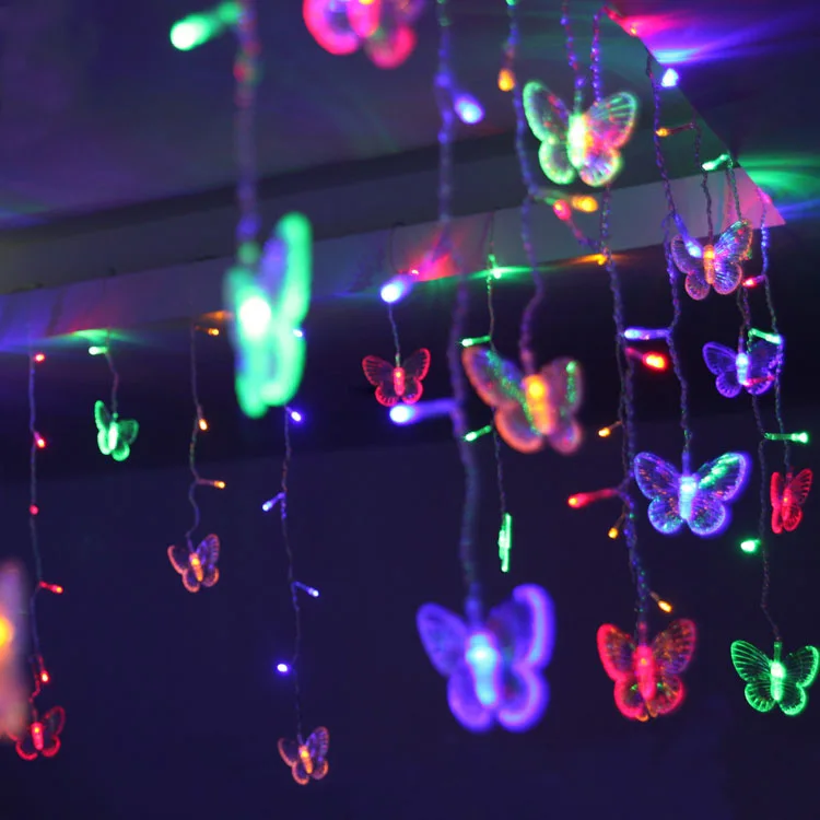 4MChristmas LED Lights AC 220V Romantic Fairy Star LED butterfly String Lighting For Holiday Wedding Garland Party Decoration
4MChristmas LED Lights AC 220V Romantic Fairy Star LED butterfly String Lighting For Holiday Wedding Garland Party Decoration