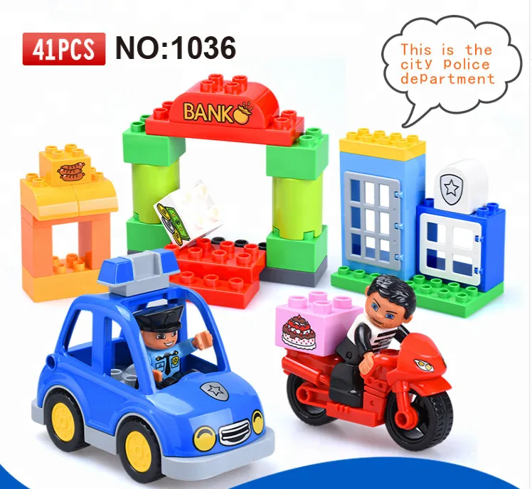 Diy Busy City Scene Trucks Airplane Building Blocks Baby Toys for Children Compatible with Duploed Educational Bricks Kids Gift
Diy Busy City Scene Trucks Airplane Building Blocks Baby Toys for Children Compatible with Duploed Educational Bricks Kids Gift