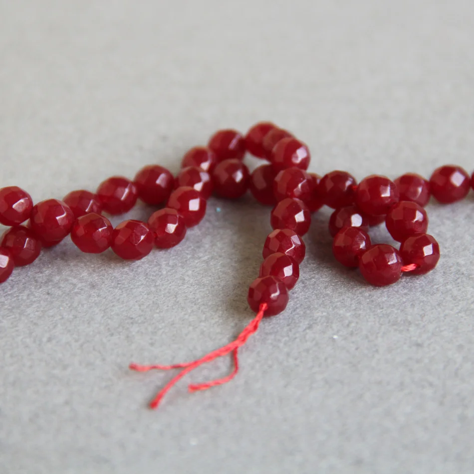 (Min Order1)8mm Faceted NEW DARK RED beads chalcedony beads Round DIY Beads stones 15" Jewelry making design wholesale
(Min Order1)8mm Faceted NEW DARK RED beads chalcedony beads Round DIY Beads stones 15" Jewelry making design wholesale