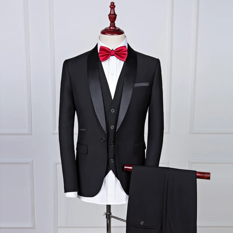 yiwumensa terno masculino slim fit men wedding suits 2018 Custom made Shawl Lapel Black Groom Suit mens suits anzug herren suit
yiwumensa terno masculino slim fit men wedding suits 2018 Custom made Shawl Lapel Black Groom Suit mens suits anzug herren suit