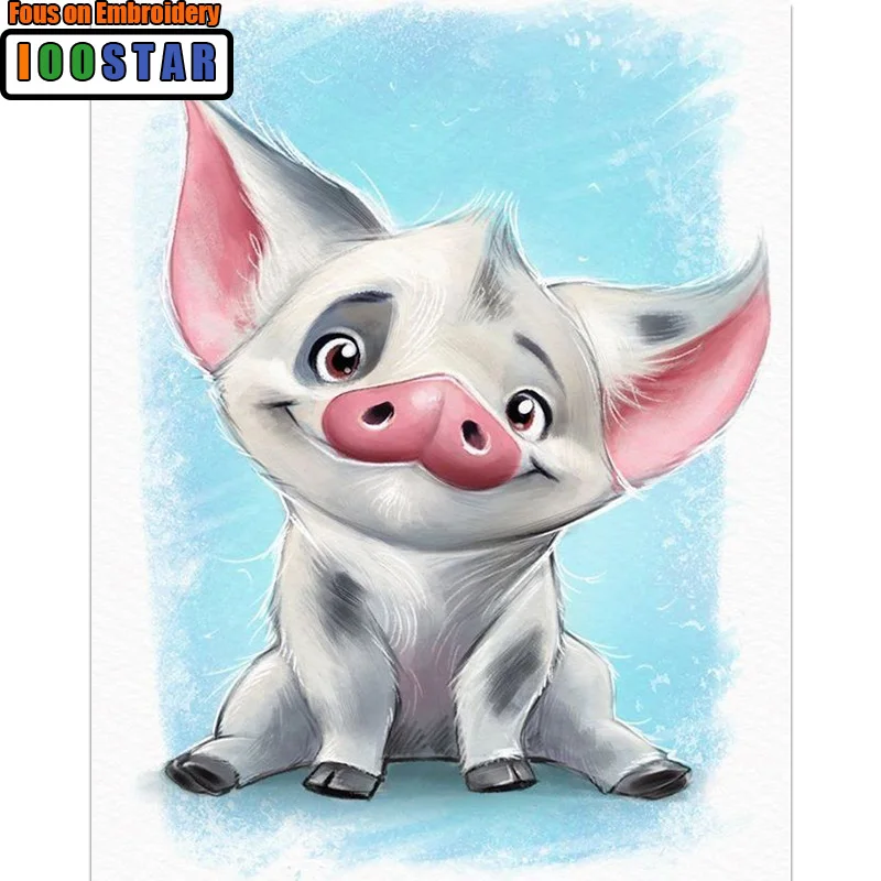 Full Square Drill 5D DIY Diamond Painting "Cartoon pig" 3D Embroidery Cross Stitch Mosaic Rhinestone Home Decor Gift
Full Square Drill 5D DIY Diamond Painting "Cartoon pig" 3D Embroidery Cross Stitch Mosaic Rhinestone Home Decor Gift