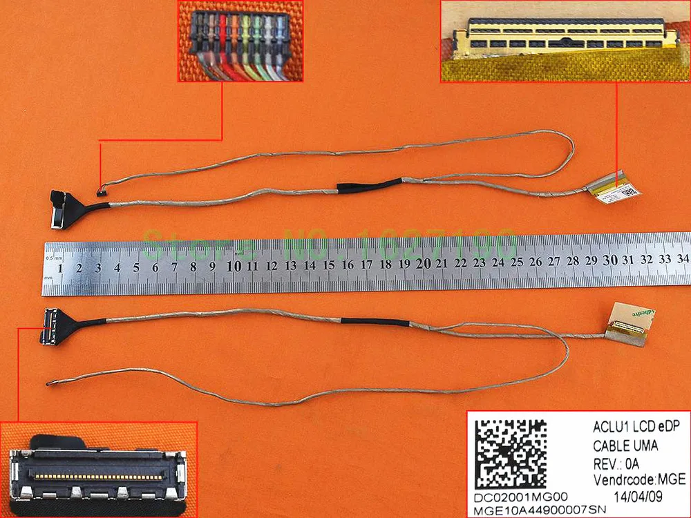New Laptop Cable For LENOVO IdeaPad G40-30 G40-45 G40-75 Z40-45 Z40-70 v1000 v2000 For Integrated graphics PN:DC02001MG00
New Laptop Cable For LENOVO IdeaPad G40-30 G40-45 G40-75 Z40-45 Z40-70 v1000 v2000 For Integrated graphics PN:DC02001MG00