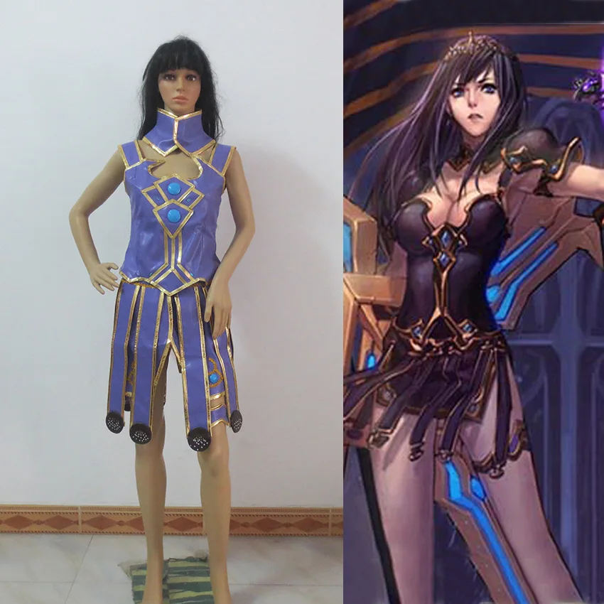 Костюм для косплея Аниме LOL «Снежная шторма» Sivir, сделанный на заказ, бесплатная доставка
Костюм для косплея Аниме LOL «Снежная шторма» Sivir, сделанный на заказ, бесплатная доставка