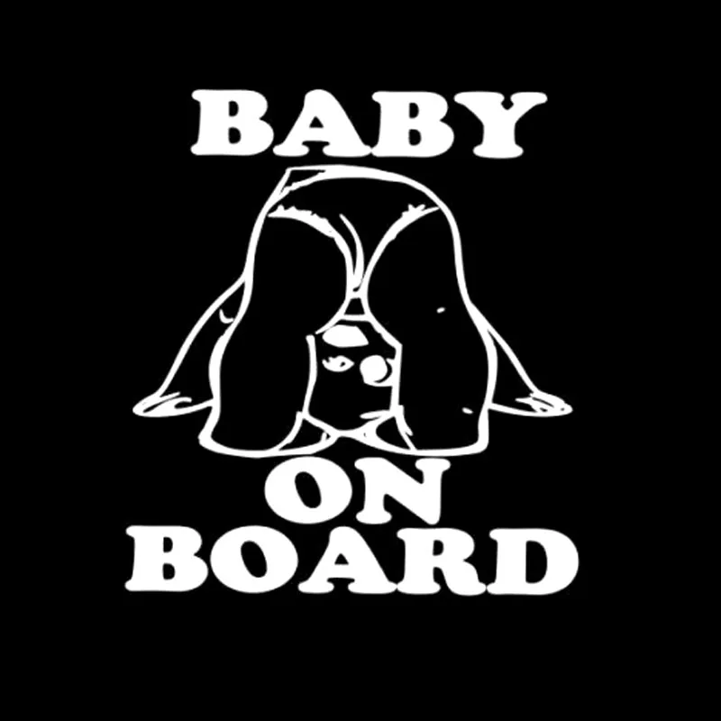 QYPF 14CM*15.5CM Lovely Cartoon Baby On Board Car Sticker Vinyl Black/Silver Decoration S9-2018
QYPF 14CM*15.5CM Lovely Cartoon Baby On Board Car Sticker Vinyl Black/Silver Decoration S9-2018