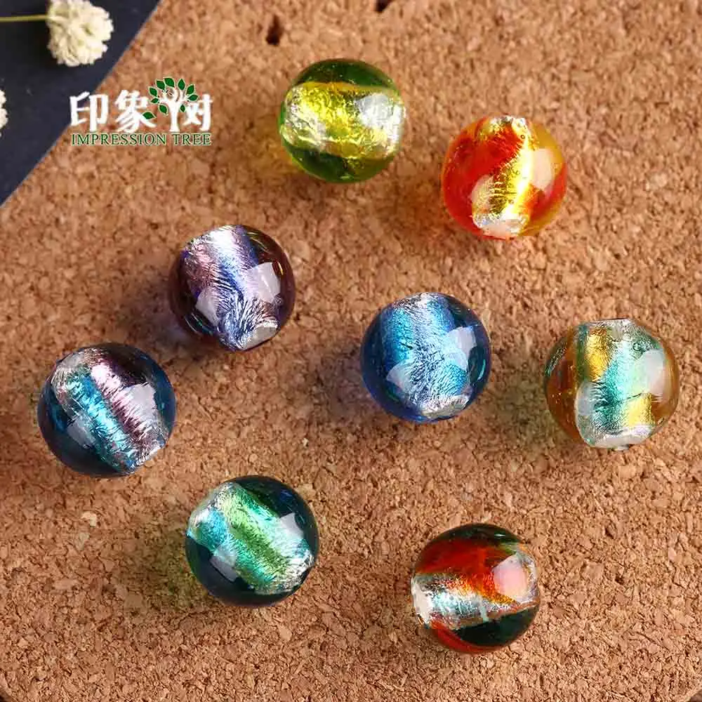 10Pcs 12mm Biocolor Lampwork Beads Handmade Gradient Crystal Mermaid For DIY Bracelets Necklace Jewelry Components Makings 1639
10Pcs 12mm Biocolor Lampwork Beads Handmade Gradient Crystal Mermaid For DIY Bracelets Necklace Jewelry Components Makings 1639