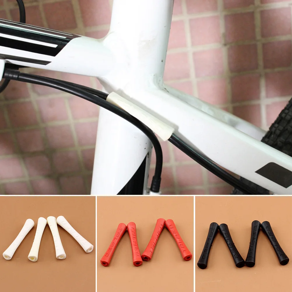 4pcs/lot Bike Brake Wire Protective Sleeve Rubber Shift Brake Line Cover Bicycle Wire End Cap Cable Protector Cover
4pcs/lot Bike Brake Wire Protective Sleeve Rubber Shift Brake Line Cover Bicycle Wire End Cap Cable Protector Cover