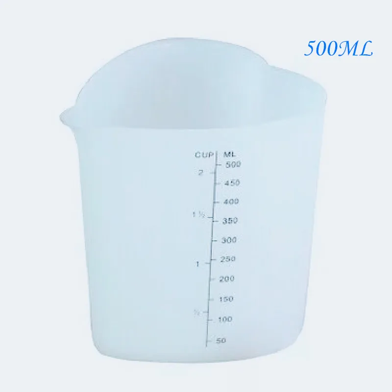 500ML Reusable Flexible Silicone Measuring Cup Cooks Bakers Resin Handmade Tool DIY Accessories Jewelry Making Tools
500ML Reusable Flexible Silicone Measuring Cup Cooks Bakers Resin Handmade Tool DIY Accessories Jewelry Making Tools
