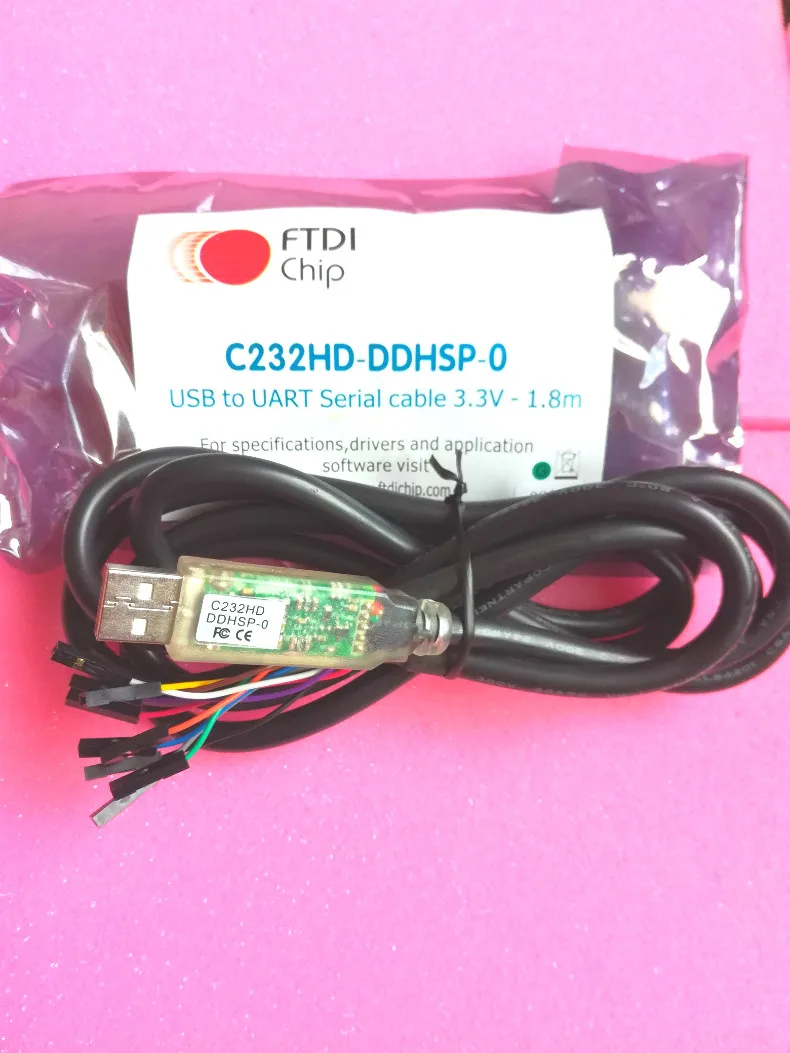 Для C232HD-DDHSP-0 с высокой скоростью передачи данных: мужчина USB A 232 FTDI Кабель HS UART 3,3 V
Для C232HD-DDHSP-0 с высокой скоростью передачи данных: мужчина USB A 232 FTDI Кабель HS UART 3,3 V