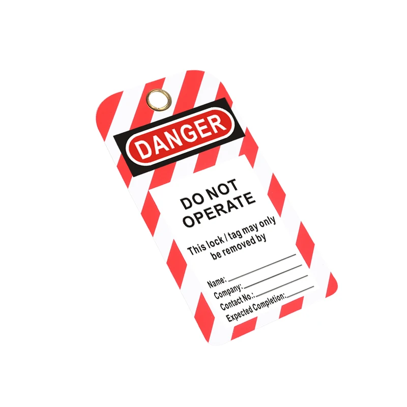 BOZZYS Durable PVC Safety Lockout padlock tag tuff tags do not operate tag Content can be customized tag scaffold BD-P01
BOZZYS Durable PVC Safety Lockout padlock tag tuff tags do not operate tag Content can be customized tag scaffold BD-P01